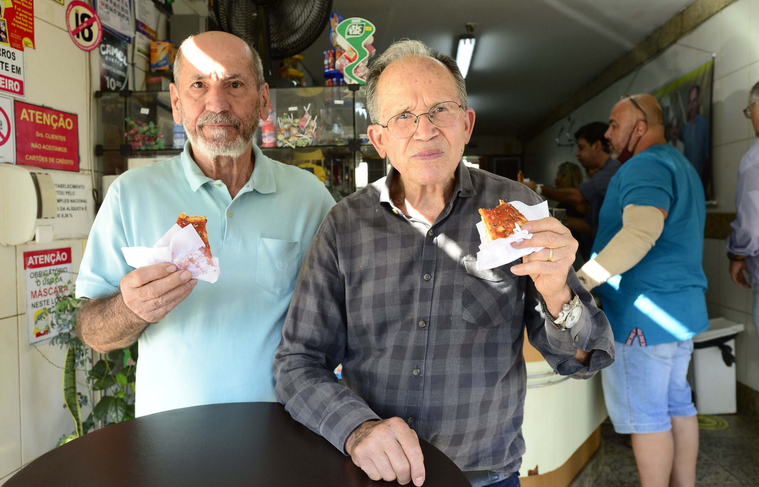 Donos das pizzas Dom Bosco e Albert’s são amigos desde os anos 1960